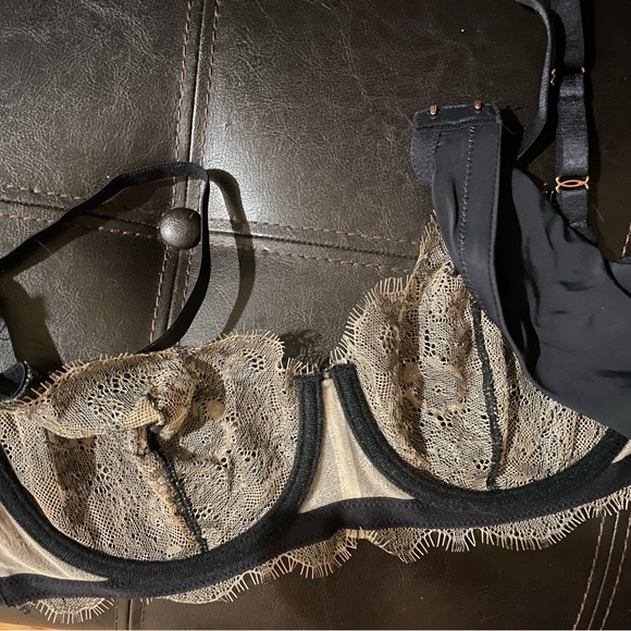 Free People Entice Underwire Bra Black/Nylon - Picture 7 of 8